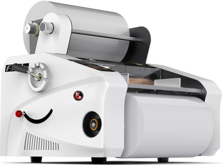  Roll Laminator F350B hot and cold laminating machine