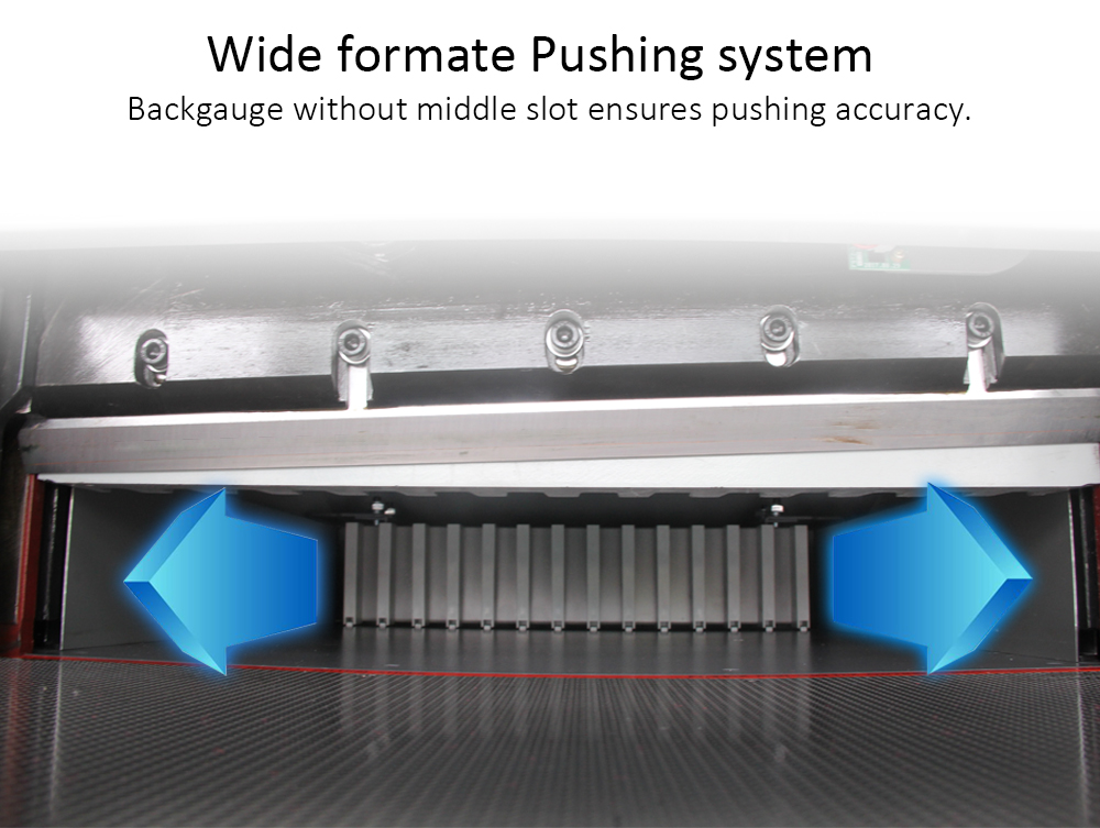 Wide formate Pushing system