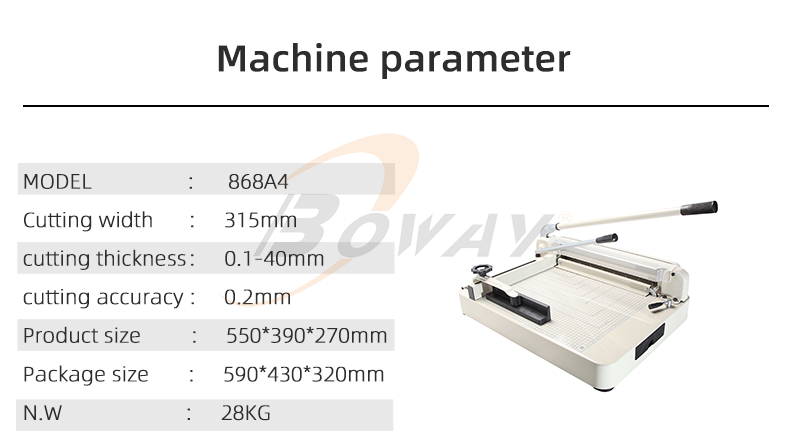 868 A4 Parameter