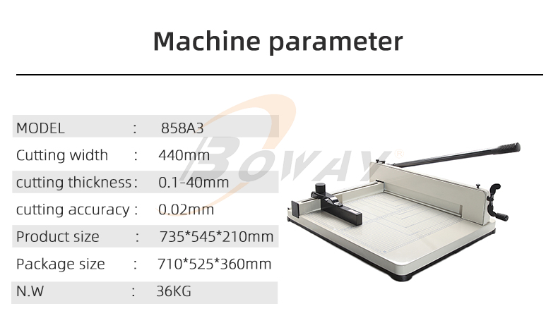 858 A3 Parameter