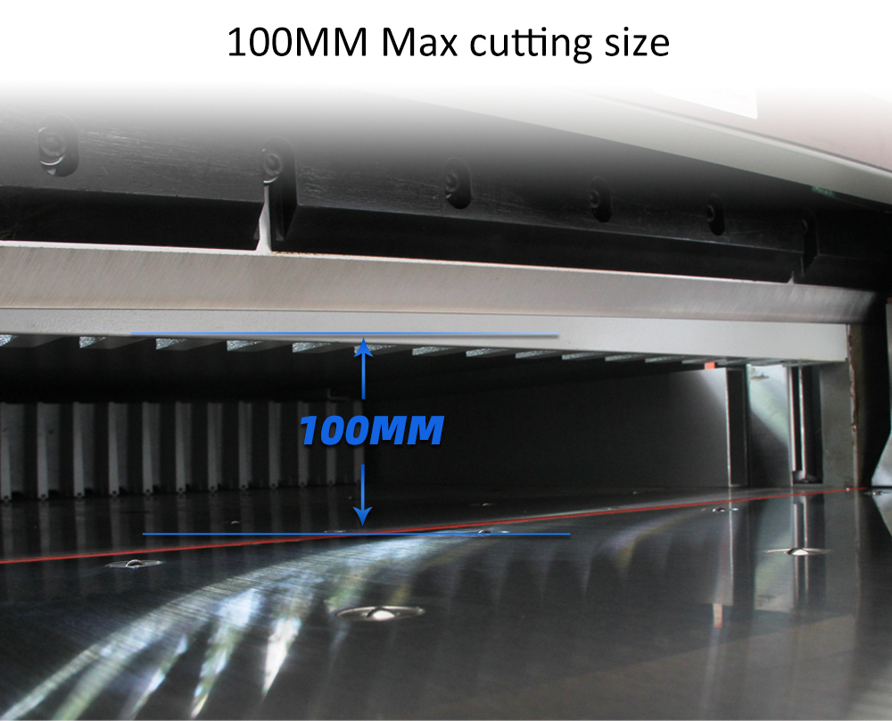 100mm max cutting thickness 